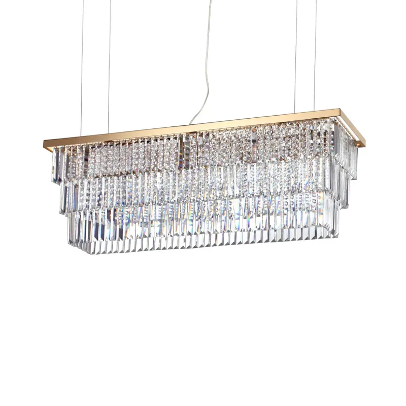 Akciós ár 213583 Martinez Sp8 Oro, kristály lámpa függeszték nappaliba