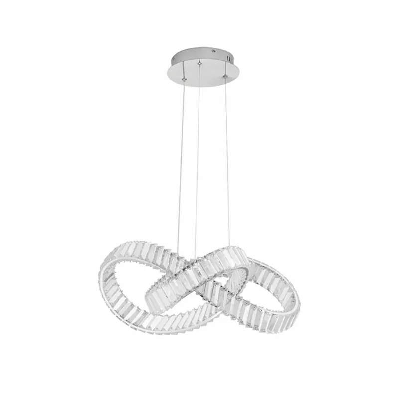 Olcsóbb Nova Luce NL-9019723 Conceto design kristály LED függesztett lámpa