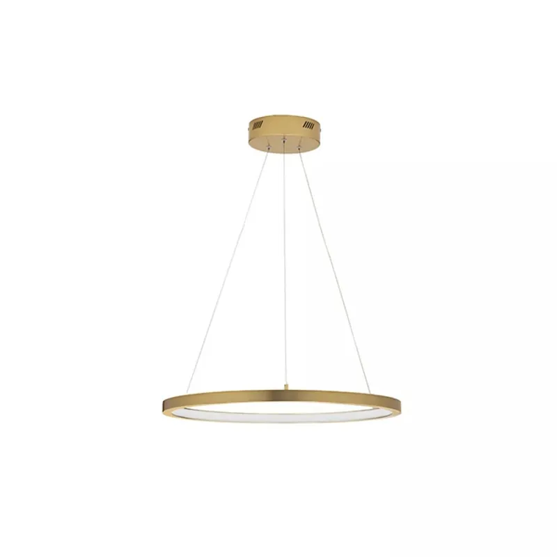 Vásárlói kedvenc Nova Luce NL-9172863 Empatia LED modern stílus arany színű fém függesztett lámpa étkezőbe