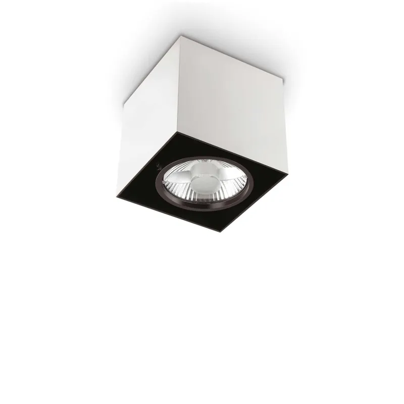 Biztonságos fizetés 140933 Mood PL1 Big Square Bianco, mennyezeti spot lámpa