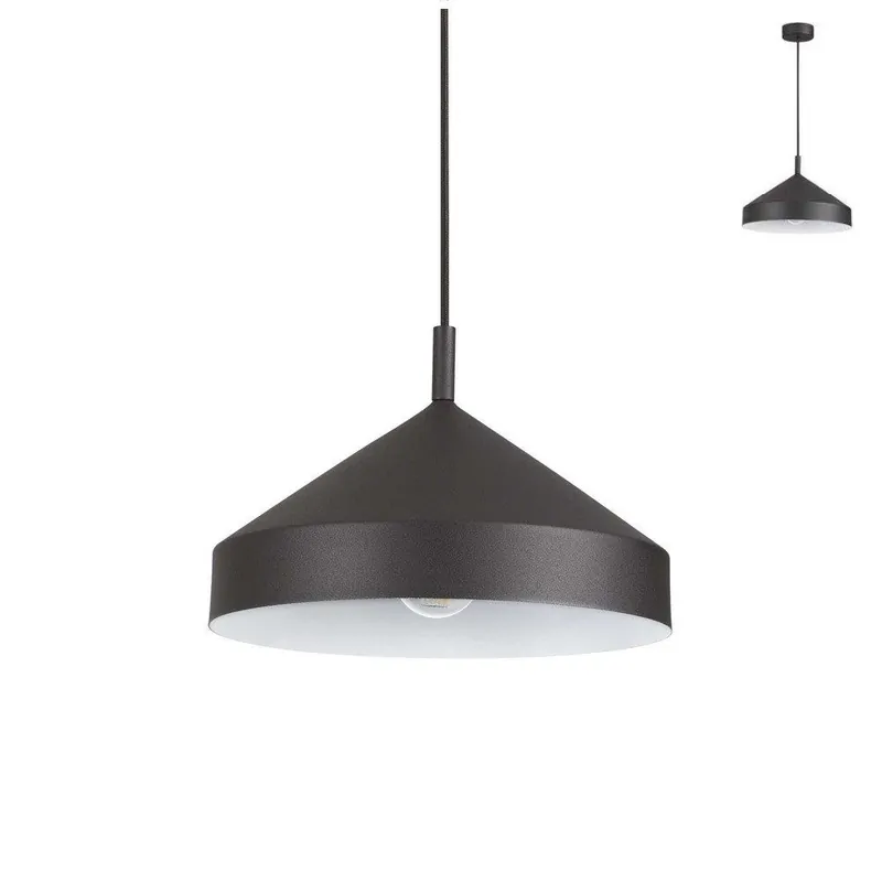 285139 Yurta sp1 d30 nero, fém lámpa függeszték konyhába Olcsóbb