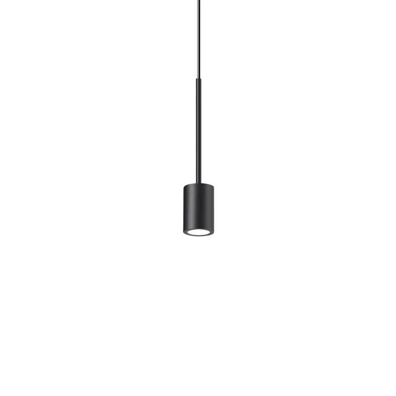 Biztonságos fizetés 328331 Archimede sp cilindro nero, led lámpa függeszték