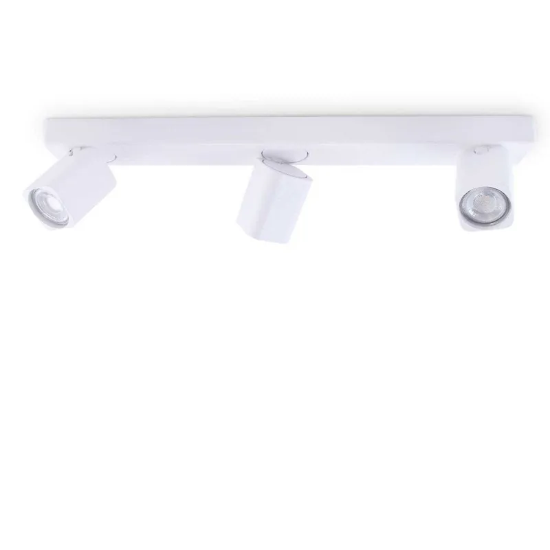 Alacsony ár 294810 Rudy PL3 Square Bianco, modern mennyezeti spot lámpa