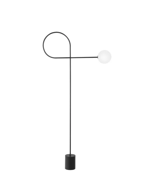 Alacsony ár Nova Luce NL-9010224 Dedalo divatos modern stílusú, opál búrás állólámpa
