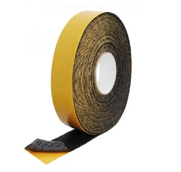 NMC öntapadós szalag fekete szolár szigeteléshez, 3mm x 50mm x 15m csőszigetelőhöz Akciós ár