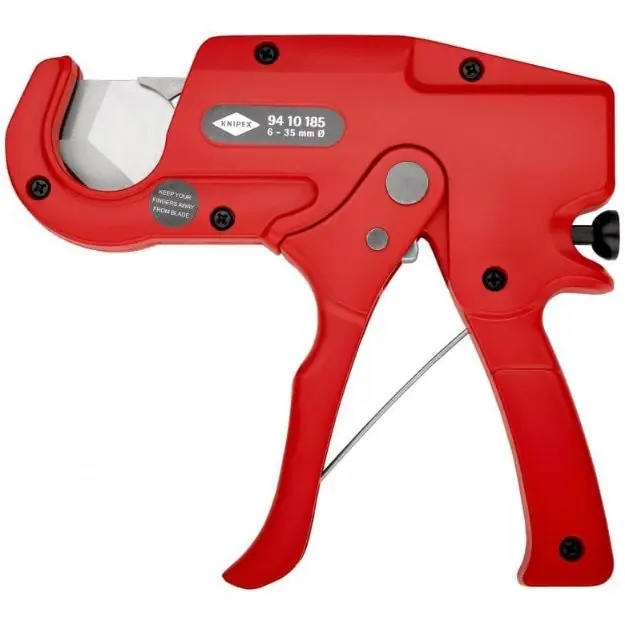 Vedd meg most Knipex műanyagcső vágó 6,0 - 35,0 O mm (185 mm)