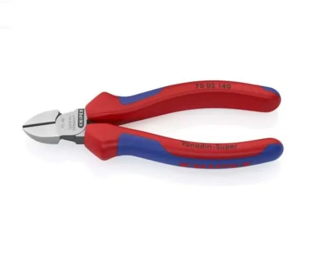 Knipex oldalcsípőfogó, keskeny fejforma, feketére foszfátozott, 160 mm Legkelendőbb