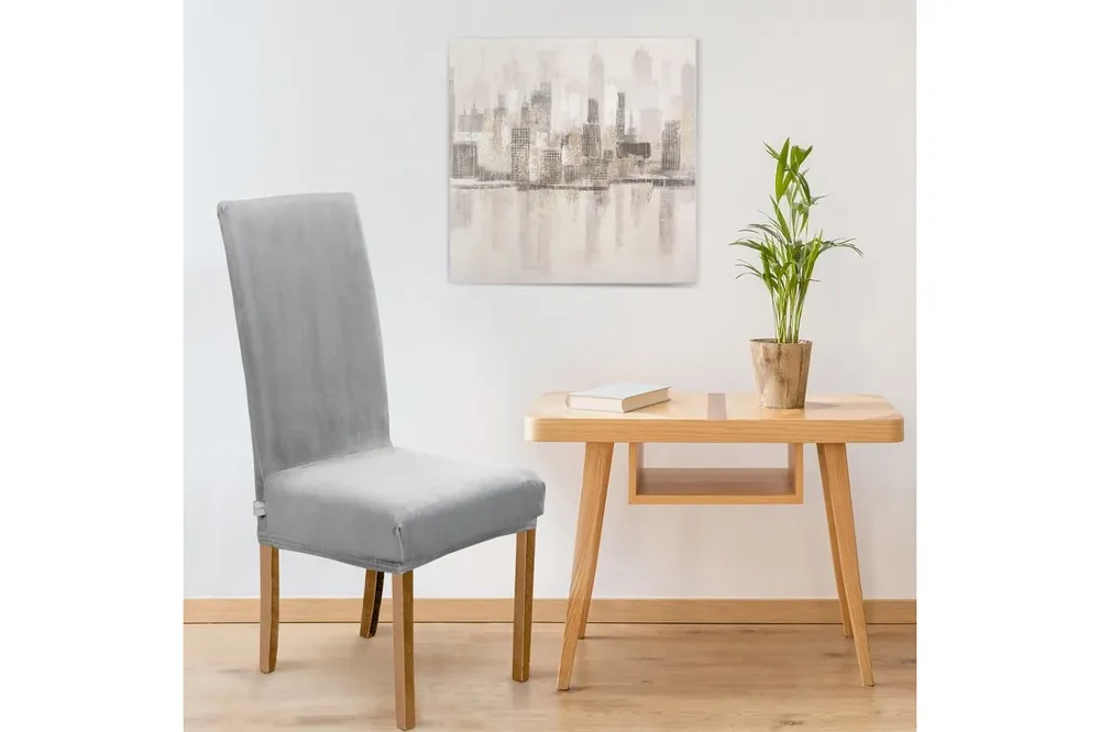 Utolsó esély Víztaszító bársony székhuzat 04 Ezüst 35x55x30 cm