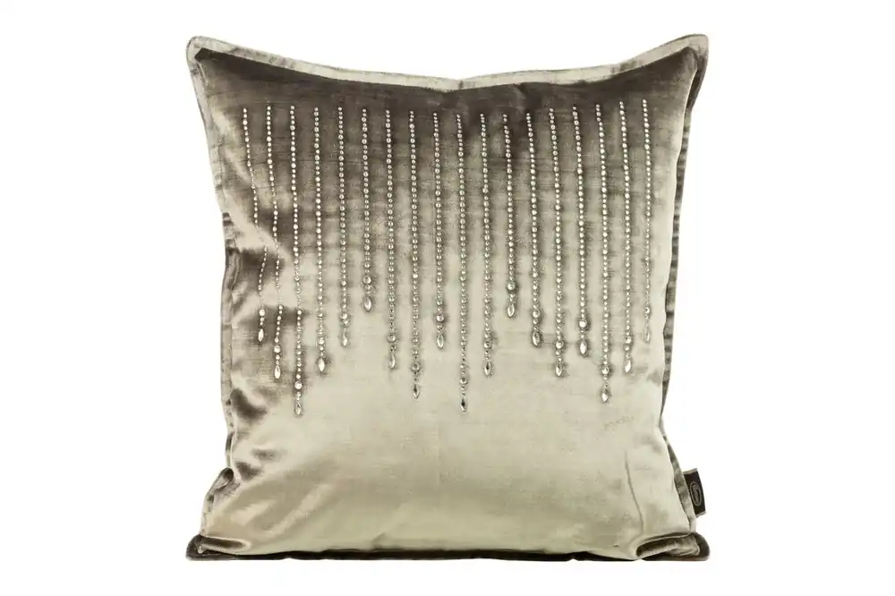 Royal bársony párnahuzat Sötét bézs 45x45 cm Korlátozott ajánlat