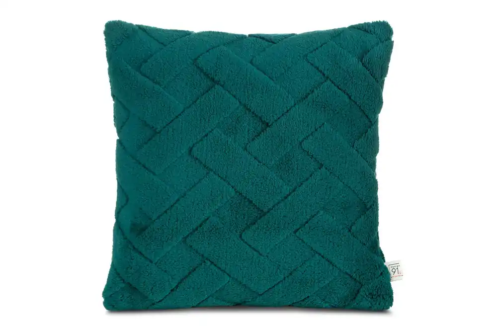 Caro díszpárnahuzat Sötétzöld 45x45 cm Gyors kiszállítás