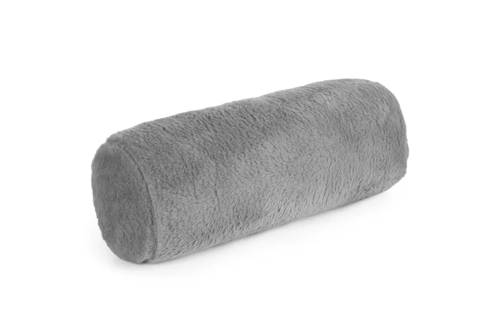 Nina szőrme hatású párnahuzat Ezüst 15x45 cm Biztonságos fizetés