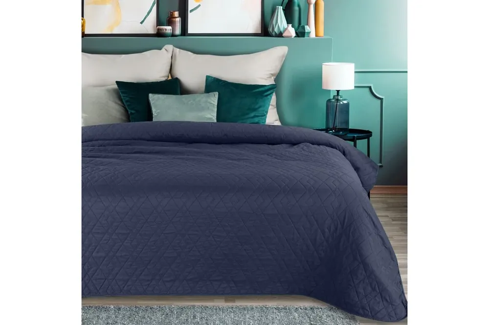 Boni2 mikroszálas ágytakaró Gránátkék 170x210 cm Alacsony ár