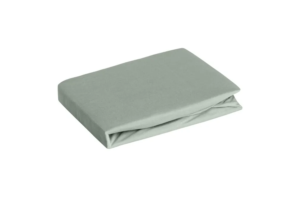 Jersey pamut gumis lepedő Zsálya 180x200 cm + 30 cm Vásárlói kedvenc