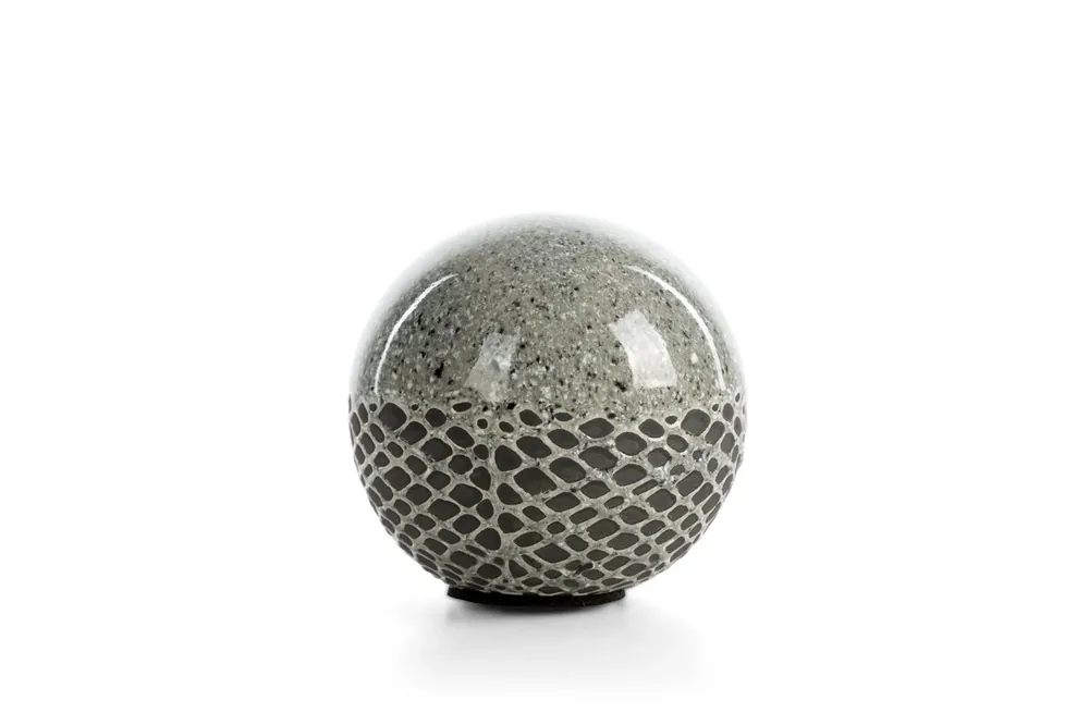 Ajánlat Nori kerámia gömb Acélszürke 8x8x8 cm