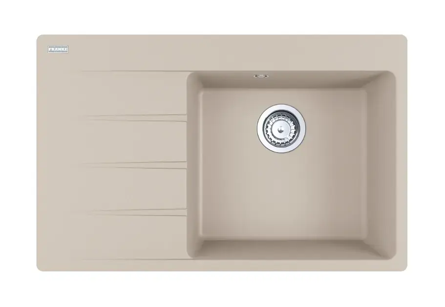 Franke Centro - Fragranit mosogató CNG 611-78 TL/7, 78x50 cm, szahara 114.0637.504 Szuper ajánlat