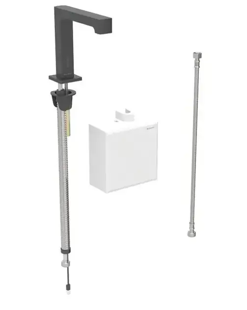 Bestseller Geberit Csaptelepek - Elektronikus mosdószelep, generátoros működésű, easy to clean, matt fekete 116.175.14.1