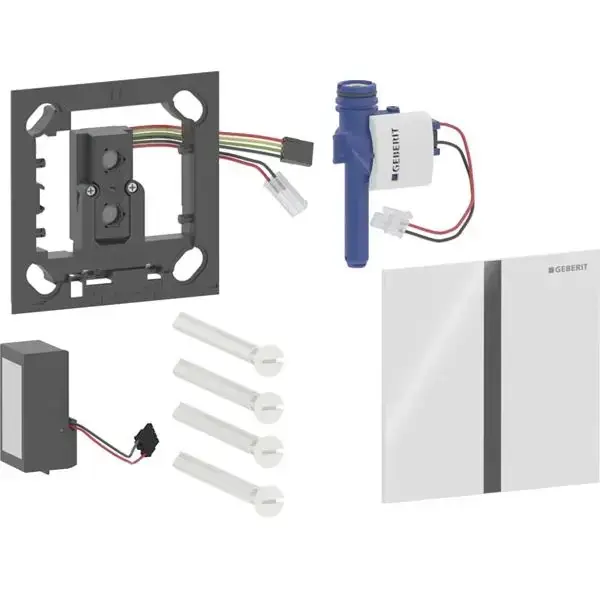 Geberit - Elektronikus piszoár öblítővezérlő 40-es típus, hálózati tápellátás, Bluetooth, üveg/fehér 116.227.SI.1 Olcsóbb
