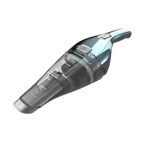 BLACK+DECKER - 7,2V AKU kézi porszívó, töltőállomás, világoskék/króm NVC220WBC-QW Alacsony ár