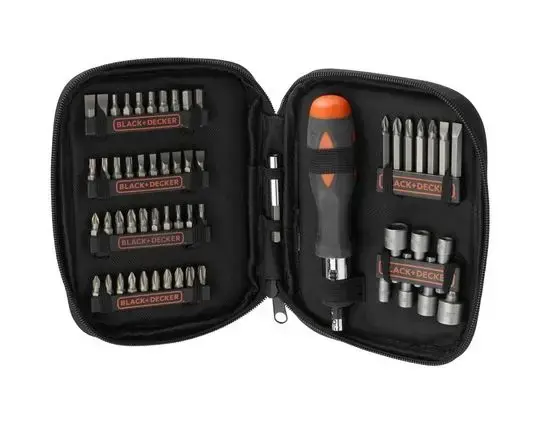 BLACK+DECKER - Csavarhúzó bitekkel A7104-XJ Nézd meg most