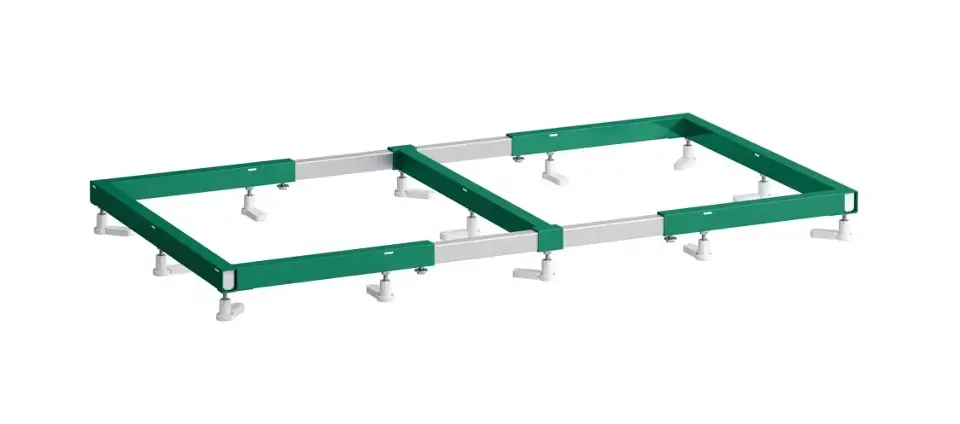 Expressz kézbesítés Laufen INEO - Szerelőkeret Marbond zuhanytálcákhoz 140-180x90 cm H2957080000001