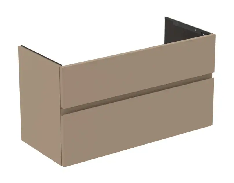 Legnépszerűbb Ideal Standard Finesse - Mosdószekrény, 100x44x55 cm, 2 fiókos, Matt Greige E3388UP