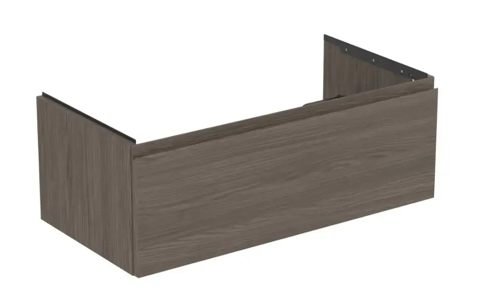 Ideal Standard Finesse - Mosdószekrény, 100x51x37 cm, 1 fiókos, Dark Elm E3393UR Gyors szállítás