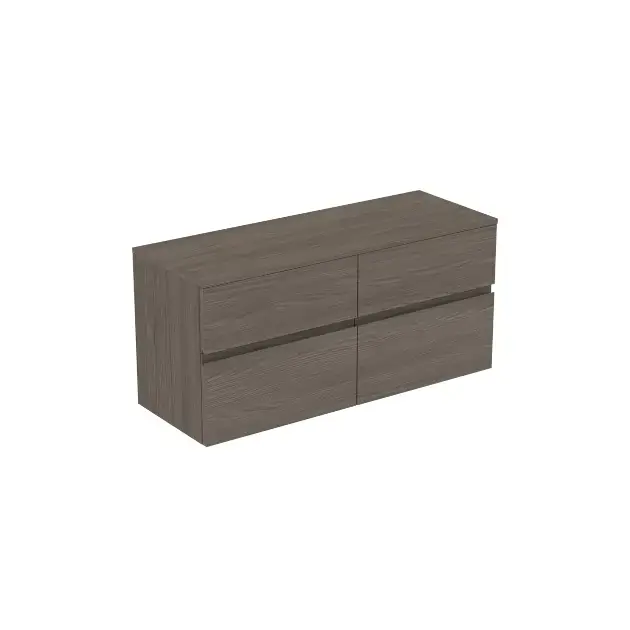 Ideal Standard Finesse - Mosdószekrény, 120x44x56 cm, 4 fiókos, Dark Elm, E3426UR Olcsóbb
