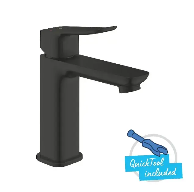 Korlátozott ajánlat Grohe Dice - Mosdócsaptelep Push-Open leeresztővel, hidegindítással, matt fekete 1018362430