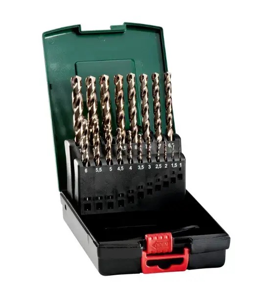 Legkelendőbb Metabo - 19 darabos fémfúrószár készlet 627671000