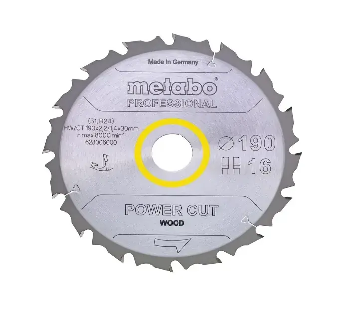 Korlátozott ajánlat Metabo - Fűrészlap fához, 152x20 mm, 12 fog 628001000