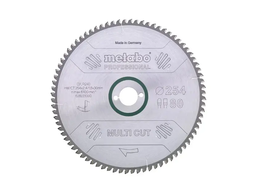 Nézd meg most Metabo - Fűrészlap 254x30 mm, 80 fogú 628223000