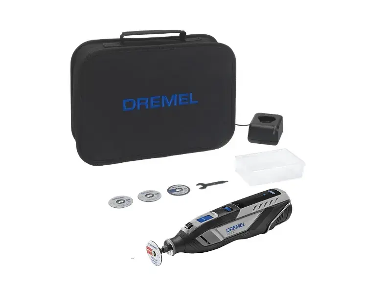 DREMEL - 12 V akkus multifunkciós szerszám, tartozékokkal, 1× 2,0 Ah Li-ion akkumulátorral és töltővel F0138250JA Népszerű