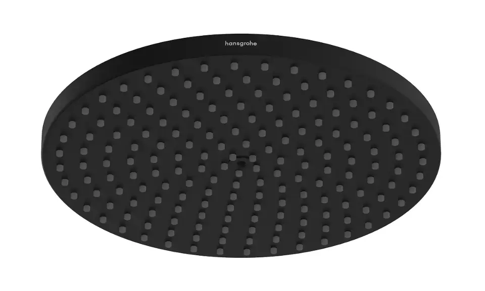 Hansgrohe Raindance S - Fejzuhany, átmérő 24 cm, matt fekete 27623670 Expressz kézbesítés