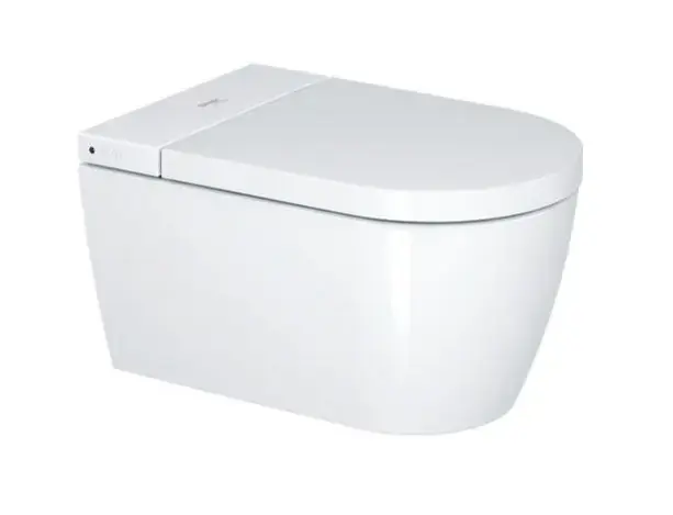 Biztonságos fizetés Duravit SensoWash Strack - Elektronikus bidé SensoWash Strack kerámiával, Rimless, SoftClose, DuraShield, fehér 650002012004300