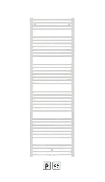 Outlet Zehnder Virando - Fűtőtest, 60x180 cm, 978 W, fehér AB-180-060-05