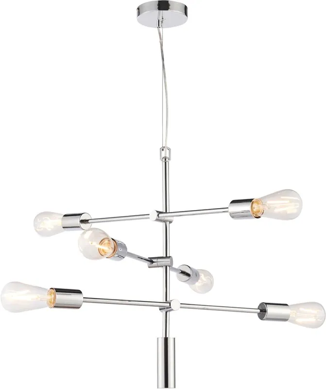 Azonnal elérhető Függőlámpa RUBENS 75940 6x60W/E27 IP20 a Endon-tól