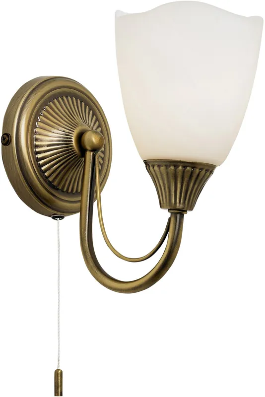 Vedd meg most Fali lámpa HAUGHTON 601-1AN 1x60W/E14 IP20 a Endon-tól