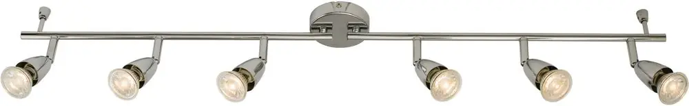 Csak ma Spotlámpa AMALFI 61000 6x50W/GU10 IP20 a Endon-tól