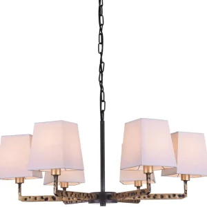 Árengedmény Csillár STOCKHOLM P06636BK AU 6x40W/E14 IP20 a Cosmolight-tól