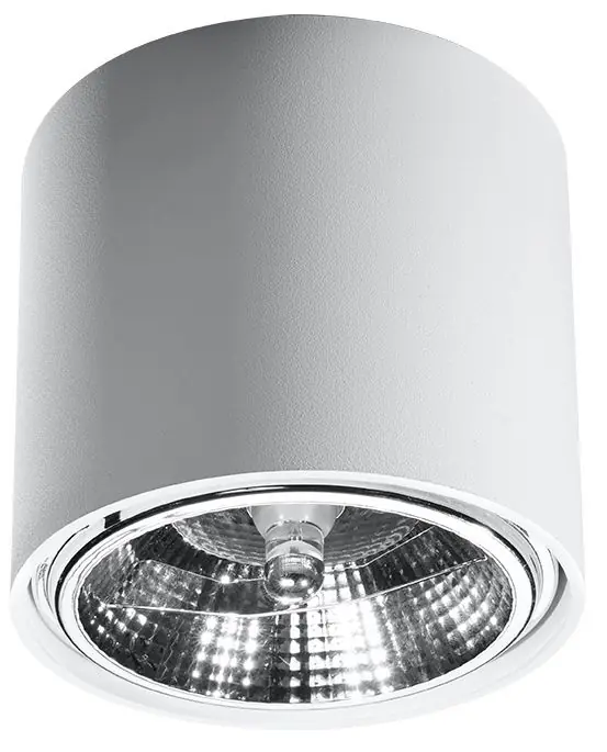 Felületi spotlámpa TIUBE SL.0695 1x40W/GU10/ES111 IP20 a Sollux-tól Legjobb ár