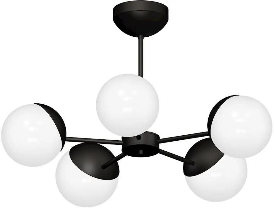 Csillár SFERA BLACK MLP8866 5x40W/E14 IP20 a Milagro-tól Nézd meg most