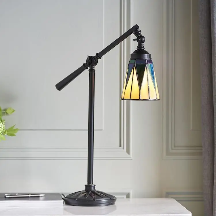 Legnépszerűbb Asztali lámpa DARK STAR 74354 1x40W/E14 IP20 a Endon-tól