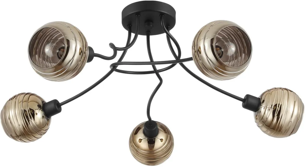 Plafonlámpa CREPPO 39691 5x40W/E14 IP20 a Eglo-tól Csak ma