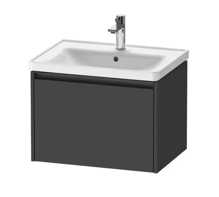Duravit Ketho.2 - Mosdószekrény 440x634x455 mm, 1 fiókos, grafit matt K25082049490000 Ne maradj le