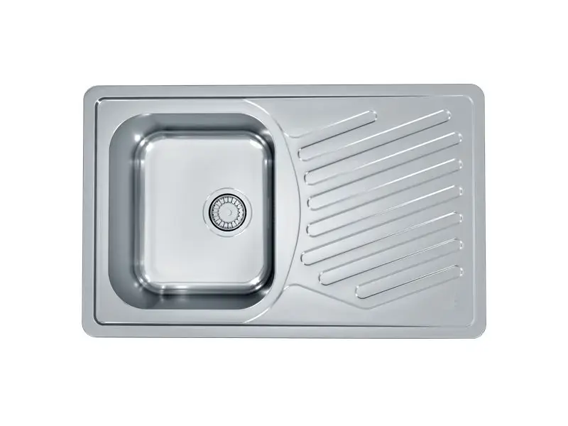 Alveus Elegant - Mosogató 810x510 mm, rozsdamentes acélból készült 1126348 Expressz szállítás