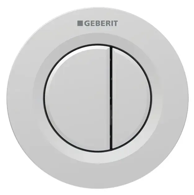 Árengedmény Geberit - Távirányítós öblítésvezérlő típus 01, 2-funkciós, könnyen tisztítható, matt krómozott 116.042.JQ.1