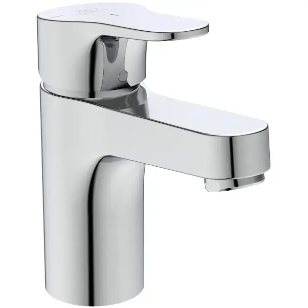 Gyors kiszállítás Ideal Standard Cerabase - Mosdókagyló-keverő csapteleppel, Blue Start, króm BC832AA