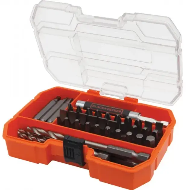 BLACK+DECKER - 45 darabos fúró- és bitkészlet A7234-XJ Csak ma