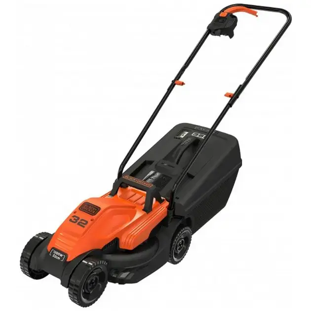BLACK+DECKER - Elektromos fűnyíró 1200 W, vágási szélesség 32 cm BEMW451-QS Olcsóbb