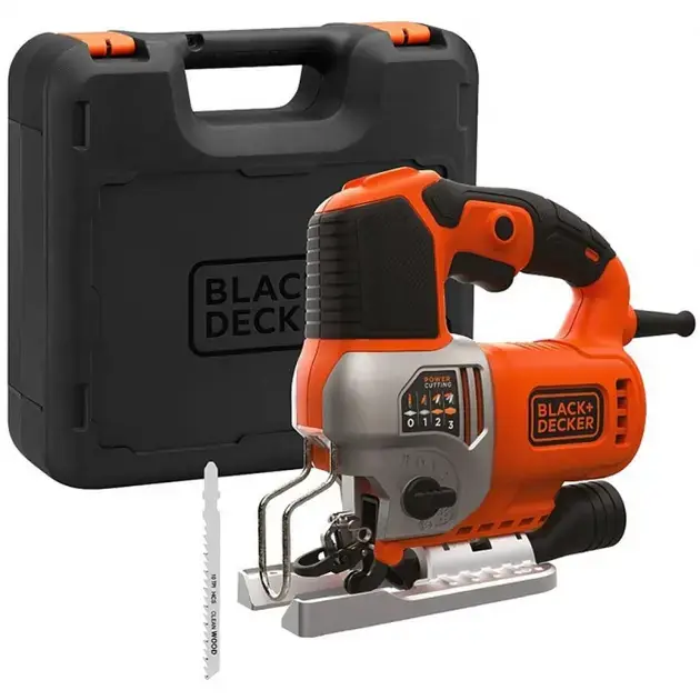BLACK+DECKER - Egyenes fűrész 650 W BES610K-QS Expressz szállítás